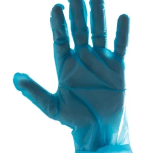 TPE Disposable Deli Gloves (Blue / Clear) - 1 Box (200 gloves)