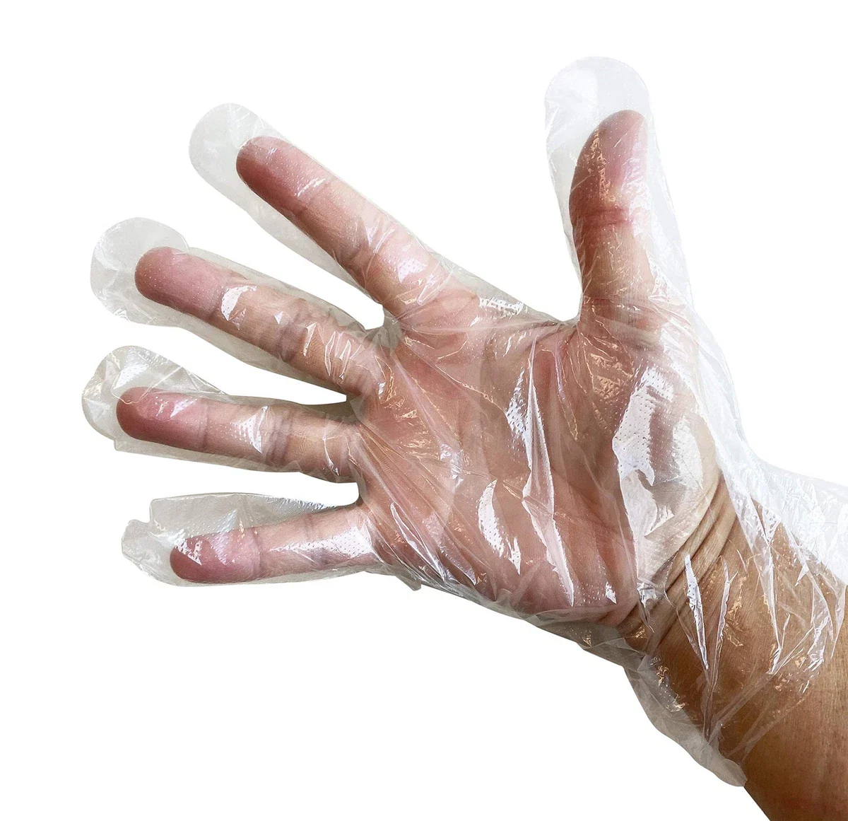 Disposable Deli Gloves (Clear) - 1 Packet (100 gloves)